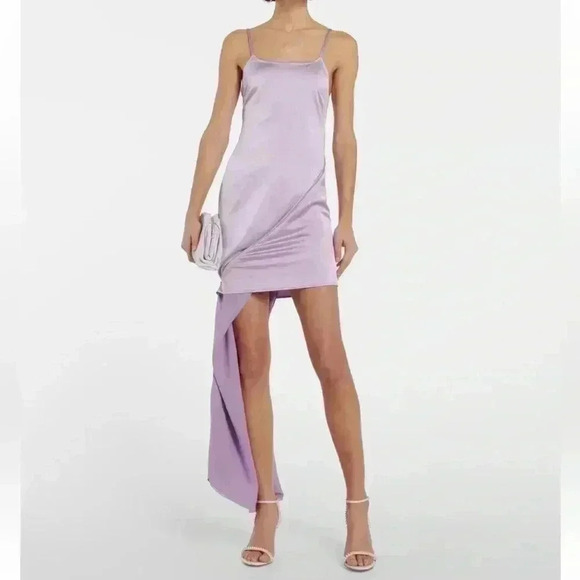 Christian Louboutin SO ME Wedge Sandal 42 11.5 12 Spike Stud Ankle Heels Leche - Picture 4 of 13